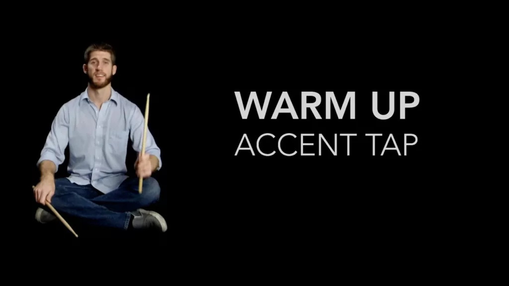 Warm up: Accent Tap